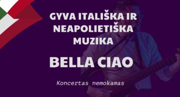 Bella Ciao - Gyva Neapolietiška ir Itališka Muzika