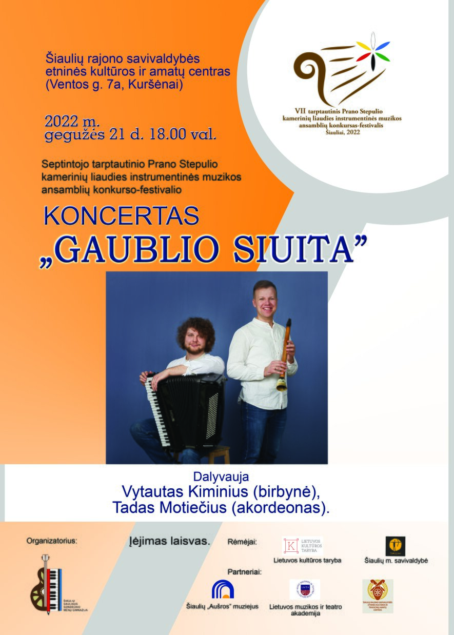 Koncertas "Gaublio siuita"