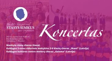 Manhyia Palace Choir (GH) | Skani (LV) | Gaisma (LV) | chorų koncertas Skuode