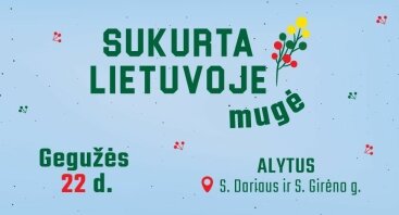 Mugė „Sukurta Lietuvoje“ Alytuje