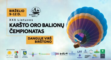 XXX Lietuvos karšto oro balionų čempionatas „Birštono taurė 2022“  