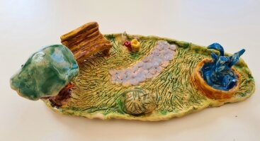 Autorinė Urtės Škultinaitės ir Grėtės Markauskaitės keramikos darbų paroda „MANO MAŽAS PASAULIS“