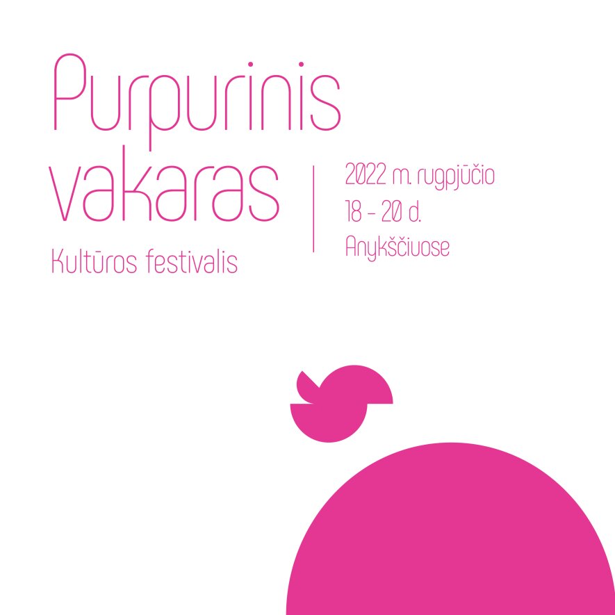15-asis kultūros festivalis PURPURINIS VAKARAS Anykščiuose
