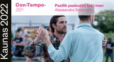 „ConTempo“ 2022: „Pasilik paskutinį šokį man“ | Alessandro Sciarroni (Italija)