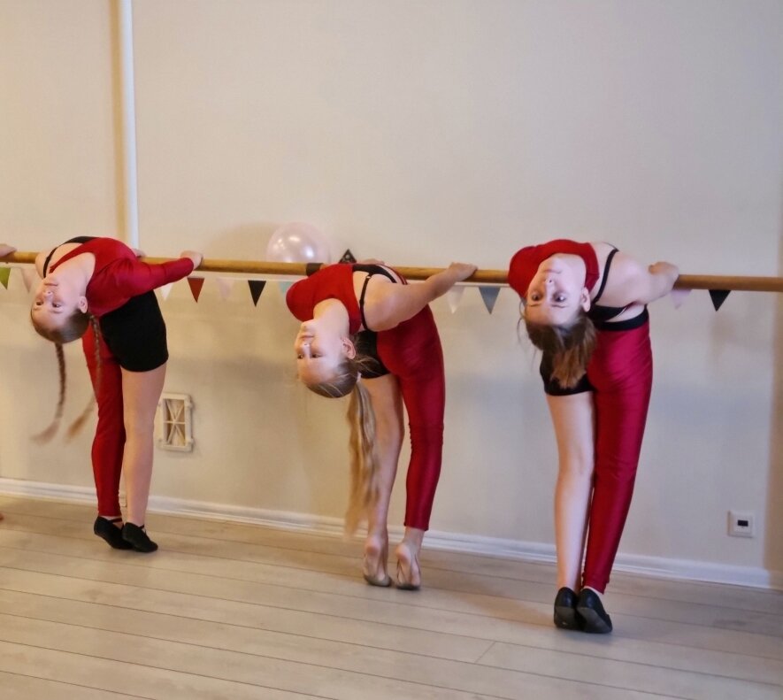 Meninė - šokių gimnastika (ne varžybinės grupės)