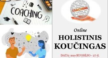Online - išsamus kursas - HOLISTINIS KOUČINGAS | Praktinis panaudojimas