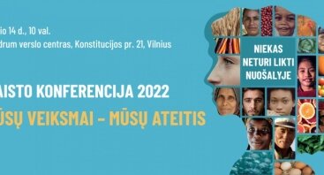 Maisto konferencija 2022 MŪSŲ VEIKSMAI - MŪSŲ ATEITIS