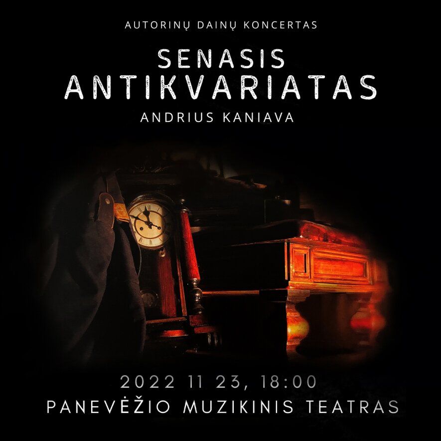 Andrius Kaniava. „Senasis Antikvariatas“| Panevėžio muzikinis teatras
