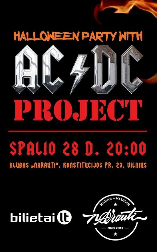 Halloween Party with AC/DC PROJECT