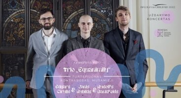 „Svajoti su Čiurlioniu”: trio „Equanimity“ (Latvija) koncertas