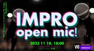 Impro Open Mic! #4 | Teatro improvizacijos šou