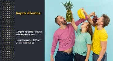 Impro džemas #107 (komedijos vakaras)