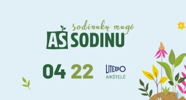 Sodinukų mugė „Aš sodinu“ Vilniuje 2023