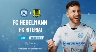 Optibet A lyga 7 turas: FC Hegelmann x FK Riteriai