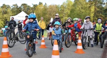 Šeimų dviračių sezono atidarymas Panevėžyje