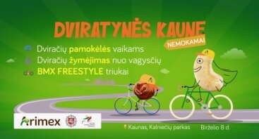 Šeimų dviračių sezono atidarymas Kaune