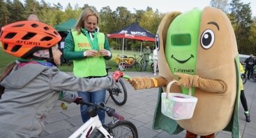 Šeimų dviračių vasaros atidarymas Vilniuje