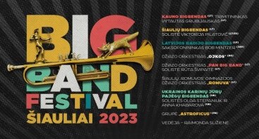 Big Band Festival Šiauliai 2023 | Pirma diena