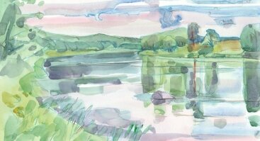 Kęstučio K. Šiaulyčio kūrybos paroda „Akvarelinės Druskininkų impresijos“