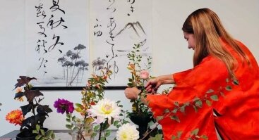 Japonų ikebanos kūrybinės dirbtuvės