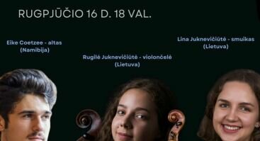 „Camino Lituano" muzikos festivalio koncertinė programa „Likimo nesustabdyti"