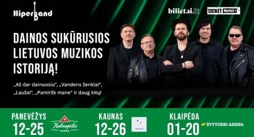 HIPERBAND - dainos sukūrusios Lietuvos muzikos istoriją!