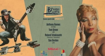 Festivalis Kaunas Blues / Anthony Gomes ir Roland Tchakounte