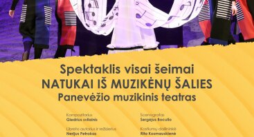 Miuziklas visai šeimai „Natukai iš Muzikėnų šalies“