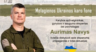 Melagienos Ukrainos karo fone