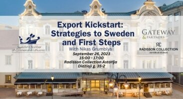 Export Kickstart: Strategies to Sweden and First Steps