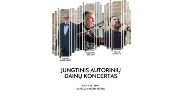 Jungtinis šventinis koncertas: Vladas Bagdonas su Audriumi Balsiu, Aidas Giniotis
