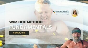 Wim Hof Metodo pagrindų seminaras: VILNIUS