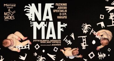 NAMAI | muzikinis judesio spektaklis 0-3 m. vaikams
