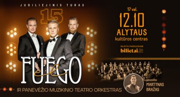El Fuego 15-os metų jubiliejinis koncertas | ALYTUS