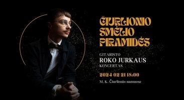 Gitaristo Roko Jurkaus koncertas „Čiurlionio Smėlio Piramidės“