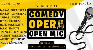 Comedy Opera Open Mic