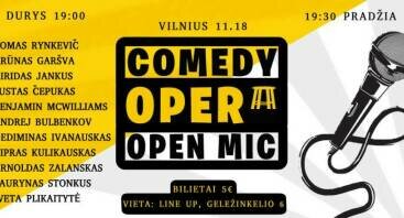 Comedy Opera Open Mic