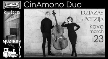 CinAmono Duo | Džiazas ir poezija