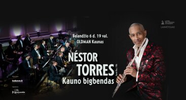 Pirmą ir vienintelį kartą Kaune - Latin Grammy laimėtojas Néstor Torres su Kauno bigbendu