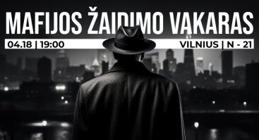 Mafijos žaidimo vakaras | Vilniuje