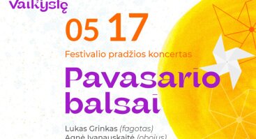 Festivalio pradžios koncertas PAVASARIO BALSAI