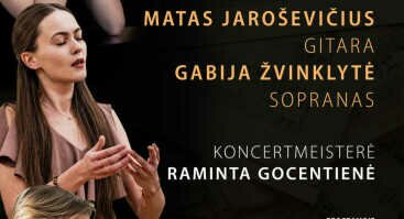 Elzė Fedorcovaitė, fortepijonas Matas Jaroševičius, gitara Gabija Žvinklytė, sopranas
