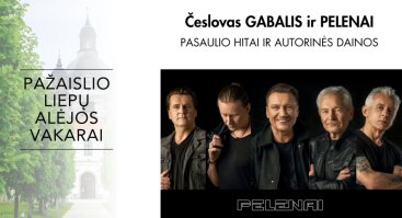 Pažaislio liepų alėjos vakarai | Česlovas Gabalis ir PELENAI | Pasaulio hitai ir autorinės dainos.