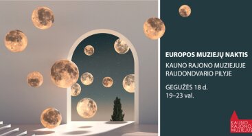 Europos muziejų naktis Kauno rajono muziejuje Raudondvario pilyje