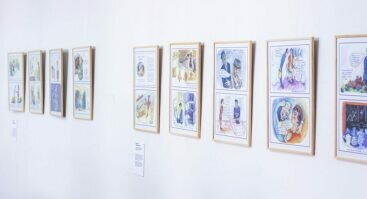 Dalios Bieliūnaitės paroda „Kauno menininkų nuotykiai“