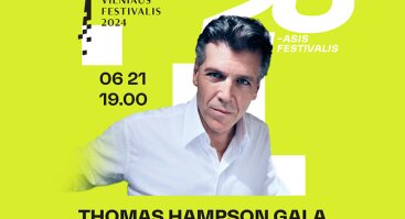 Vilniaus festivalis. Thomas Hampson gala. LNSO, Modestas Pitrėnas