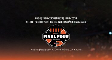 Interaktyvi Eurolygos Finalo Ketverto transliacija | Kaunas