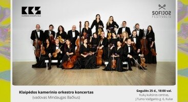 SOFIJOS festivalis: Klaipėdos kamerinio orkestro koncertas