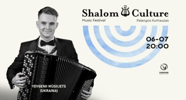 Bajano virtuozo iš Ukrainos Yevgenii Musijets koncertas Palangos kurhauze / Shalom Culture