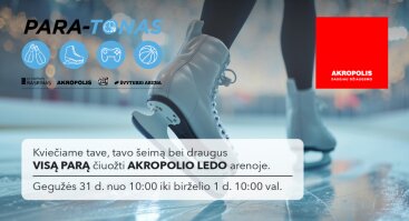 PARA-TONAS: PC AKROPOLIS Klaipėda Ledo arena